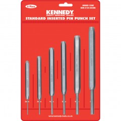 KENNEDY KEN5182420K Standard Inserted Pin Punches6-Pce Set