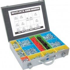 MATLOCK MTL6150010K Twin Thread Woodscrewhandi-Box2880Pc