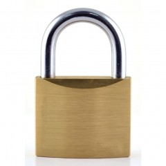 MATLOCK MTL9507985K 35Mm Brass Slimline Padlock Steelshackle (Pk-4)