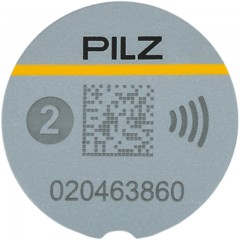 PILZ PITreader sticker ye 2 402342 Transponder sticker for authentication